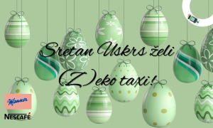(Z)EKO TAXI – USKRSNA ČAROLIJA NA KOTAČIMA UZ MANNER I NESTLÉ! 🐰🚖