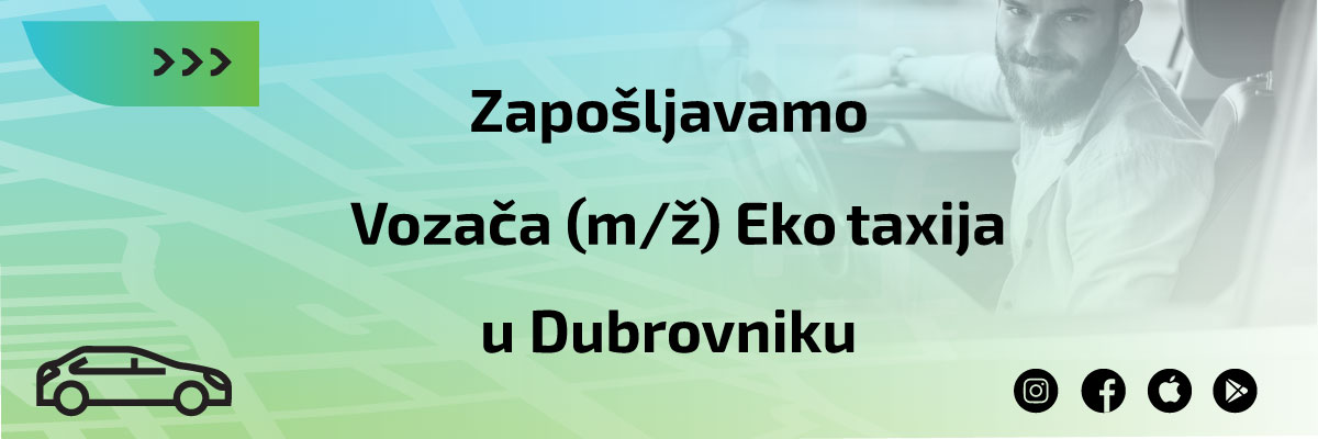 SEZONA JE SVE BLIŽE – EKO TAXI ZAPOŠLJAVA