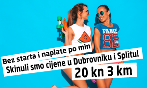 NOVE NISKE CIJENE PRIJEVOZA U DUBROVNIKU I SPLITU