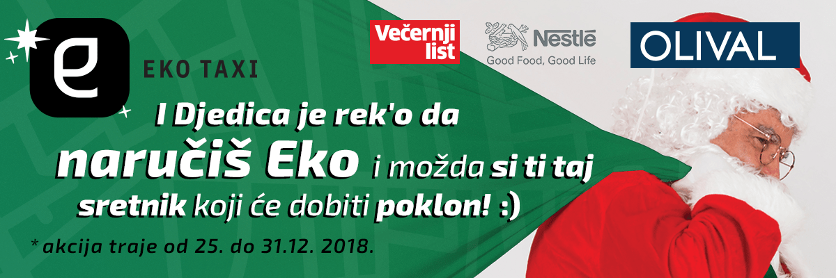 Božićni Eko taksiji ponovno u akciji